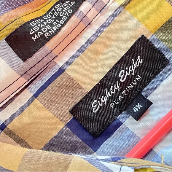 Young Jeezy 88 platinum button up casual shirt - Picture 2 of 2